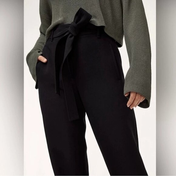 ARITZIA WILFRED JALLADE black pants size 2 - Picture 4 of 6